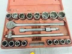 3/4 Drive Metric Sockets & Ratchet Set