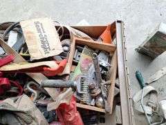 Tray of Mis Supplies & Tools