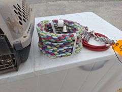 Pet Carrier -- Lead -- Tie outs