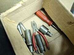 (2) Mac Tool Bags with Box Of Mac tools Impact sockets -- Pliers & wrenches