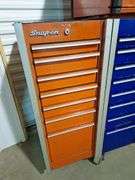 Snap-On Rolling Toolbox Top(Red) -- Bottom (blue) & Side Box (Red) all one money with keys (no key t