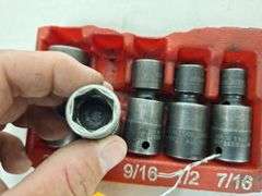 Snap-On 3/8 Standard Swivel impact sockets
