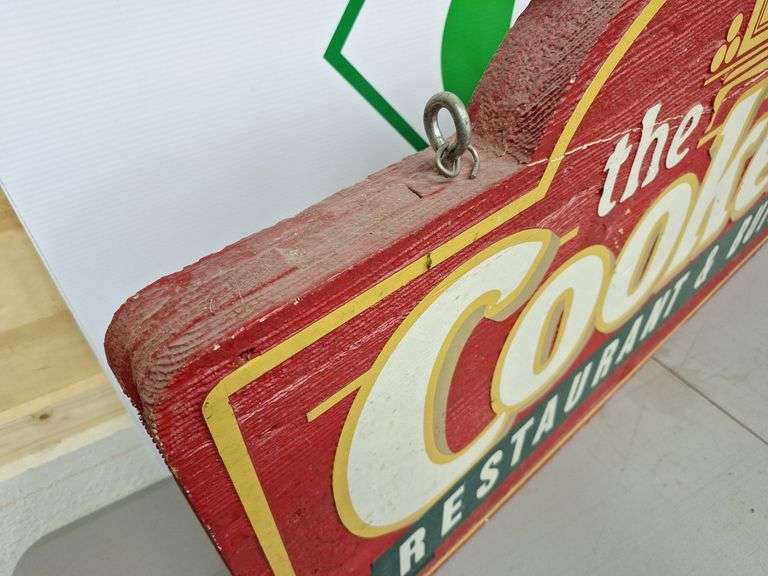 Vintage Wooden Cookery Sign (double sided)
