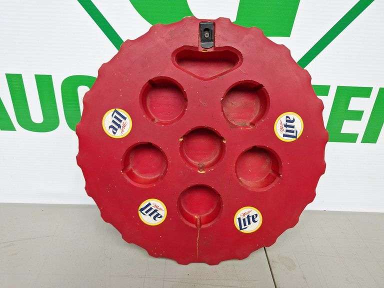 Miller Light Foam Wall hanger /Drink Server