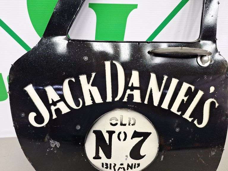 Jack Daniels Metal Truck Door