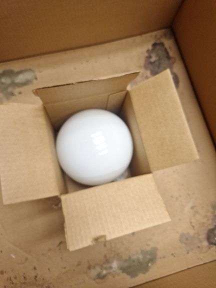 Michelob Hanging Light (new globe for inside)