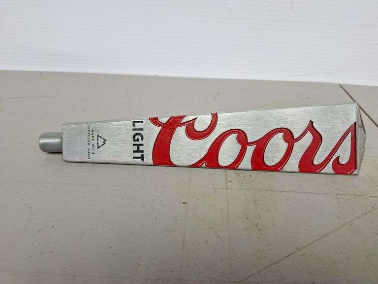 Coors Light Beer Tap Handle