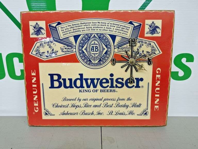 Budweiser Clock