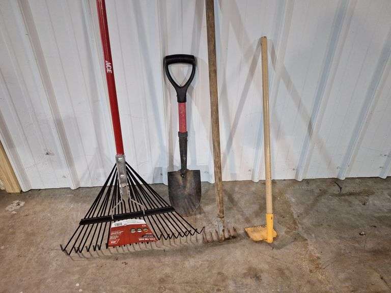 Yard Tool Lot NEW Rake -- Kids yard Tools