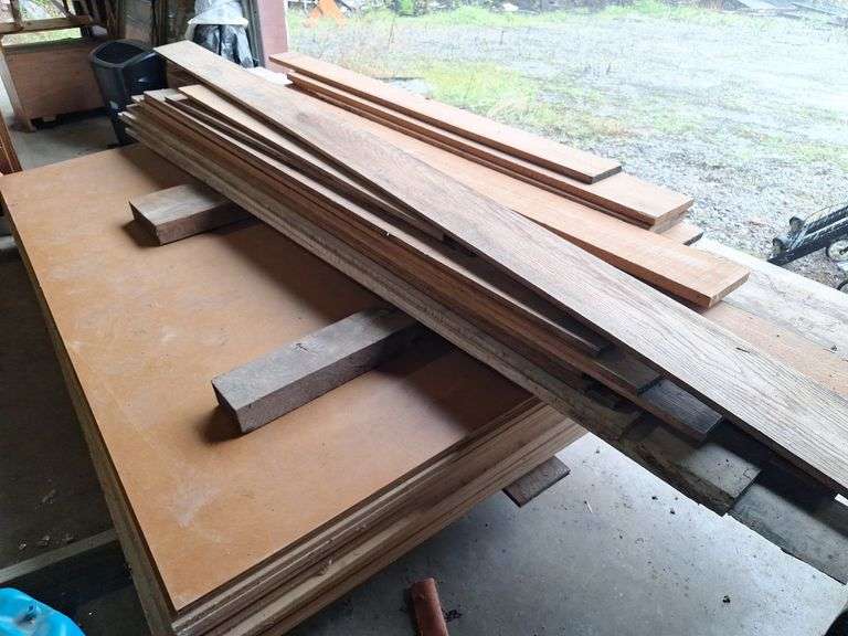 Lot of Cabinet Grade Plywood & Stack of Lumber all one money