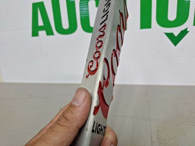 Coors Light Beer Tap Handle