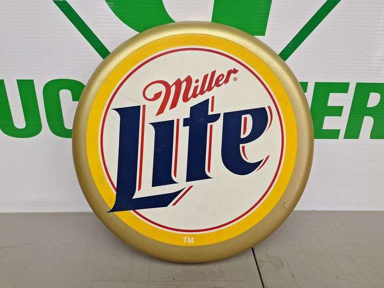 Miller Light Foam Wall hanger /Drink Server