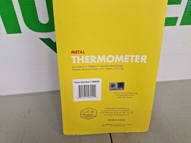 Metal SHELL Thermometer