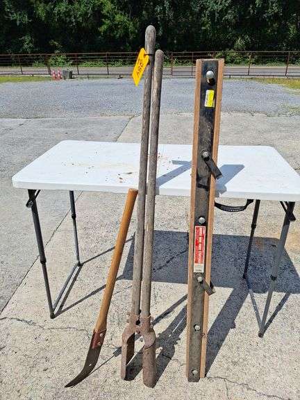 Fence Care Lot 3pc Post Digger-- Hook-- Wire Stretcher