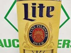 Miller Light Light Up Clock (WORKS)