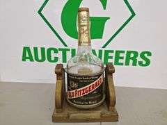 Old Fitzgerald Gallon Bottle & Tipping Server