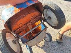 Metal Peddle Car