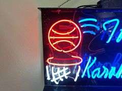 Karoke Night Neon Sign (works)