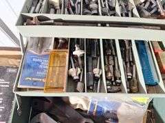 Tackle Box Full of Router Bits and accessories