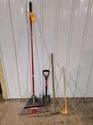 Yard Tool Lot NEW Rake -- Kids yard Tools