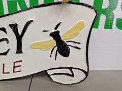 Metal Honey Sign