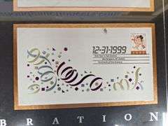 Millennium Stamp Celebration In Frame
