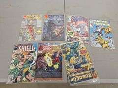 Cigar Boxes -- Coke Tin --- Comic Books all one money