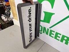Metal Wall/Desk Sign Frame