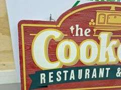 Vintage Wooden Cookery Sign (double sided)