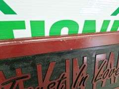 Wooden Faith Sign