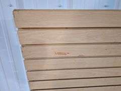 Slotted peg board