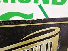 Metal Negra Modelo Beer Sign