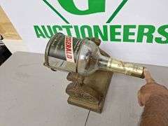 Old Fitzgerald Gallon Bottle & Tipping Server