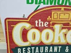 Vintage Wooden Cookery Sign (double sided)