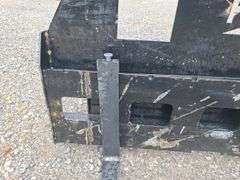 NEW Quick Attach 42'' Pallet Forks with 5ft WIDE FRAME Taxable Taxable USA made