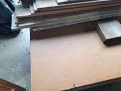 Lot of Cabinet Grade Plywood & Stack of Lumber all one money