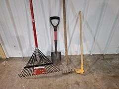 Yard Tool Lot NEW Rake -- Kids yard Tools