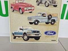 Metal Ford Truck Sign