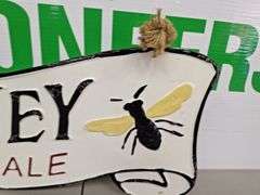 Metal Honey Sign