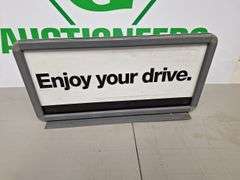 Metal Wall/Desk Sign Frame