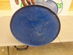 Blue Metal Ball Bearing Barrel