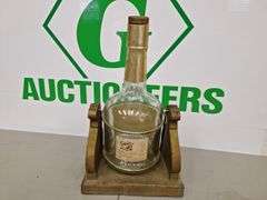 Old Fitzgerald Gallon Bottle & Tipping Server