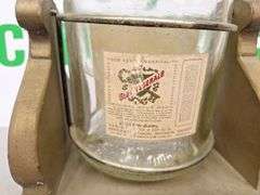 Old Fitzgerald Gallon Bottle & Tipping Server