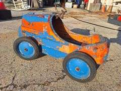 Metal Peddle Car