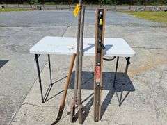 Fence Care Lot 3pc Post Digger-- Hook-- Wire Stretcher