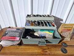 Tackle Box Full of Router Bits and accessories