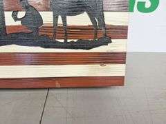 American Flag Wall Hanging Box (See description)