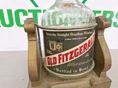 Old Fitzgerald Gallon Bottle & Tipping Server