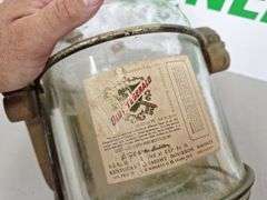 Old Fitzgerald Gallon Bottle & Tipping Server