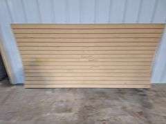 Slotted peg board